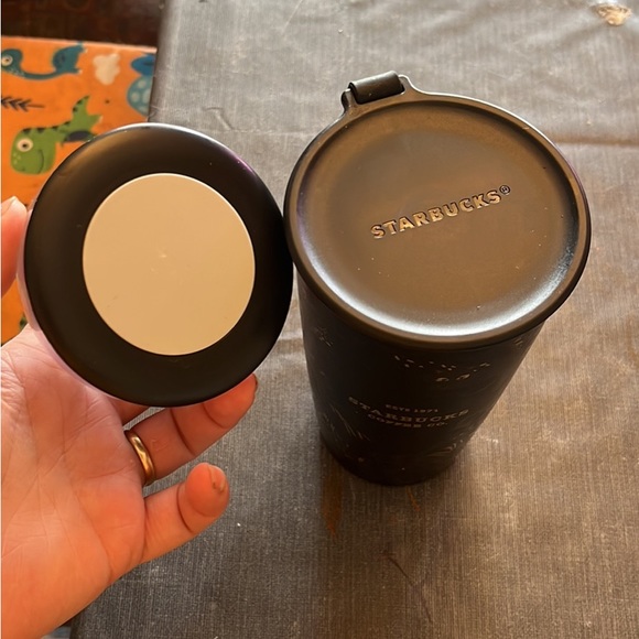 Starbucks 2021 China Halloween Tumbler, 12 oz, Black Cat and Ghost - Picture 5 of 9